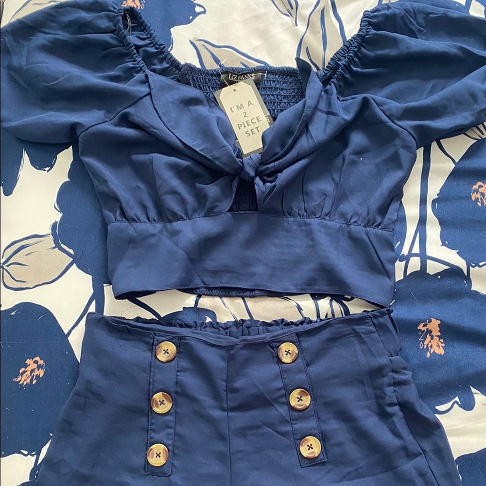 Shorts and Crop top set